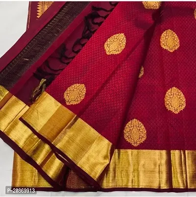 Fancy Soft Silk Saree With Blouse Piece For Women-thumb2