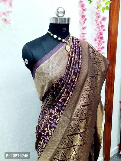 Fancy Soft Silk Saree With Blouse Piece For Women