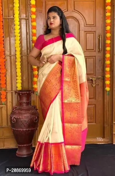 Fancy Soft Silk Saree With Blouse Piece For Women