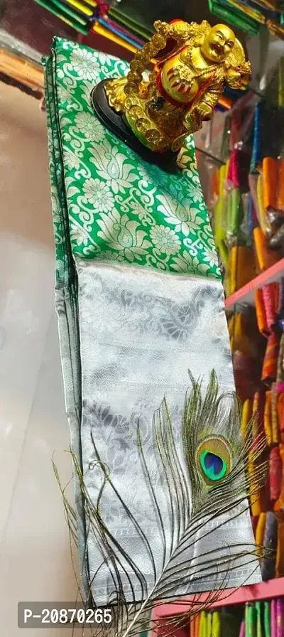 Fancy Soft Silk Saree With Blouse Piece For Women-thumb2