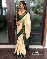 Fancy Art Silk Saree With Blouse Piece For Women-thumb1