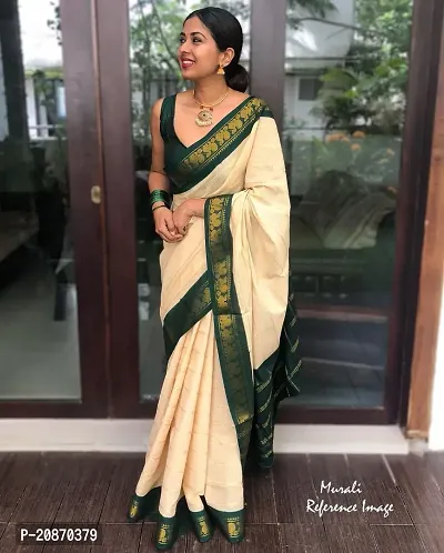 Fancy Art Silk Saree With Blouse Piece For Women-thumb2