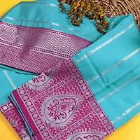 Fancy Soft Silk Saree With Blouse Piece For Women-thumb2