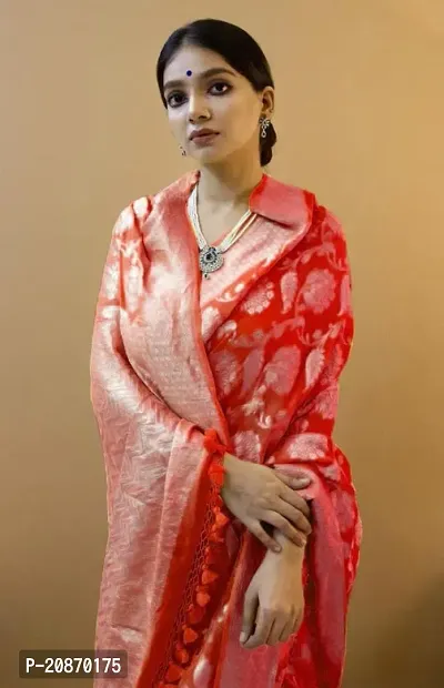 Fancy Soft Silk Saree With Blouse Piece For Women-thumb2