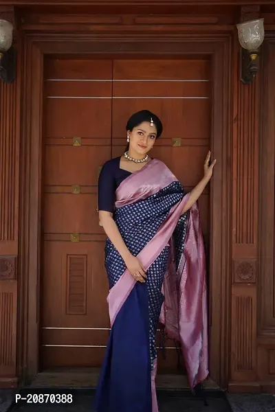 Fancy Art Silk Saree With Blouse Piece For Women