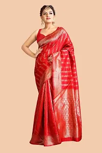 Fancy Soft Silk Saree With Blouse Piece For Women-thumb2