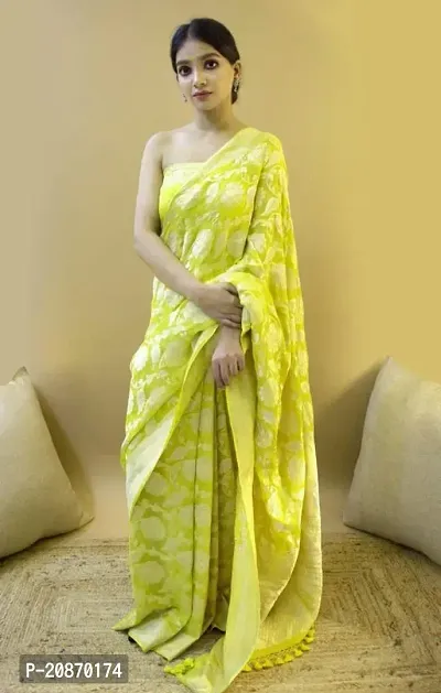 Fancy Soft Silk Saree With Blouse Piece For Women-thumb3