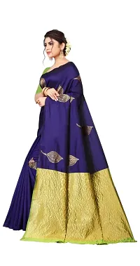 Fancy Soft Silk Saree With Blouse Piece For Women-thumb2