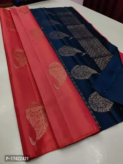 Beautiful Lichi Silk Jacquard Saree With Blouse Piece For Women