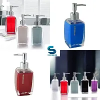 SVK Dream Ceramic 250ml Liquid Soap Dispenser (1 pc Colour Will be Send as per Availability)-thumb3