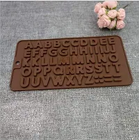 SVK Dream A to Z Silicone Alphabets Shape Tray for Cavities ABCD for Cake,Chocolate Butter Decoration Jelly(Brown) hocolate Butter Decoration Jelly Cake Baking MoldCake Baking Mold(Brown)-thumb4