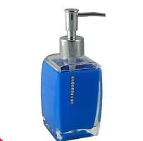 SVK Dream Ceramic Liquid Dispenser Bottle Handwash Soap/Shampoo/Lotion Dispenser for Bathroom and Kitchen (Multi Color 1 Pc 400 ml)-thumb3