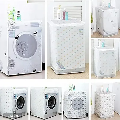 SVK Dream Washing Machine Cover Suitable for Front Load Washing Machines (Color and Design May Vary) (60 cm X 56 cm X 83 cm)-thumb5