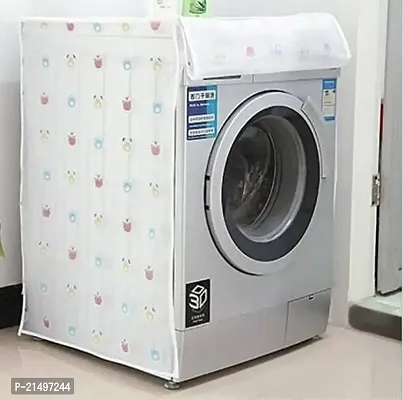 SVK Dream Washing Machine Cover Suitable for Front Load Washing Machines (Color and Design May Vary) (63 cm X 58 cm X 85 cm)-thumb0