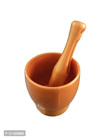 SVk Dream Plastic Garlic Ginger Herbal Blend Grinding Spice Crusher Bowl Mortar and Pestle Garlic Masher-thumb4
