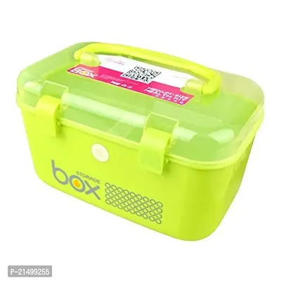 JK Enterprise Plastic Multipurpose Storage Box with Layers (17x15x13cm-thumb0