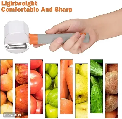 SVK Dream Storage Peeler, Peeler with Trash Can, Hand Peeler for Fruit and Vegetables Collects Cup Peeler Shredder Peeler Slicer-thumb3