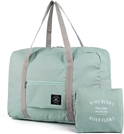 4square Travel Folding Bag Travel Folding Bag Organizer for Picnic, Beach,Waterproof Folding Multipurpose Bag for Men, Women and Children (Color May Vary)