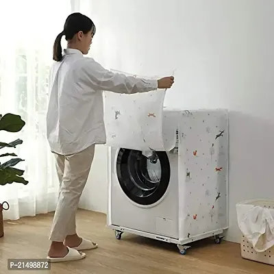 SVK Dream Washing Machine Cover Suitable for Front Load Washing Machines (Color and Design May Vary) (60 cm X 56 cm X 83 cm)-thumb4