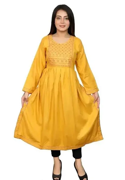 Classic Naira Rayon kurta For women And girls