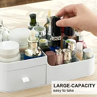 HOLLIO Vanity Organizer for Makeup Cosmetic Small Makeup Organizer with Drawers Skincare organizer Bathroom Organizer for Lipsticks Jewelry Nail Care Skincare, Eyeshadows-thumb3