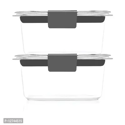 HOLLIO Food Storage Containers Airtight Food Storage Containers Jars and Container,with Easy Snap Lids - Pantry  Kitchen Organization (850ML - 2 PCS)-thumb5