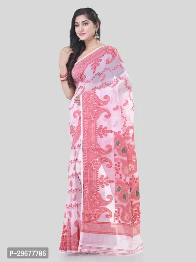 Classic Cotton Saree without Blouse piece-thumb3