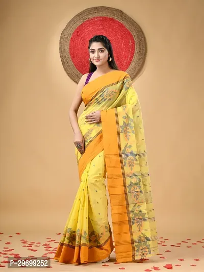 Classic Cotton Saree without Blouse piece