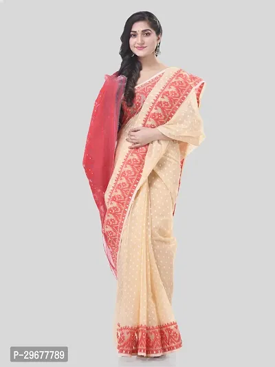 Classic Cotton Saree without Blouse piece-thumb5