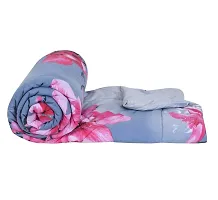 Home Solution AC Comforter Double Bed, Comforter for Winter, Comforter for AC Room Double Bed (230 x 250 cm) (Flower-Multi)-thumb2
