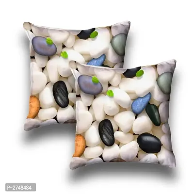 Heavy Digital velvet Cushion Cover Set of 5 pcs-thumb0