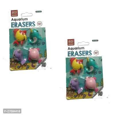 Aquarium Eraser For Kids Pack of 2-thumb0