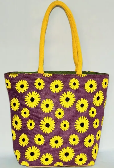Elegant Canvas Printed Tote Bags For Women