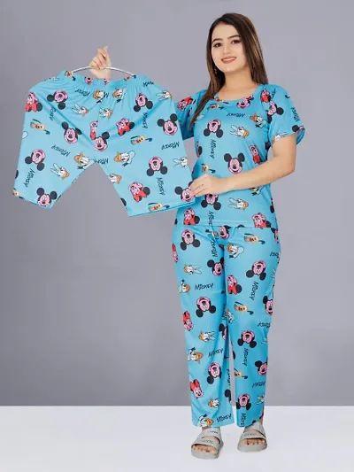 Must Have Polycotton Night Suits Women's Nightwear 