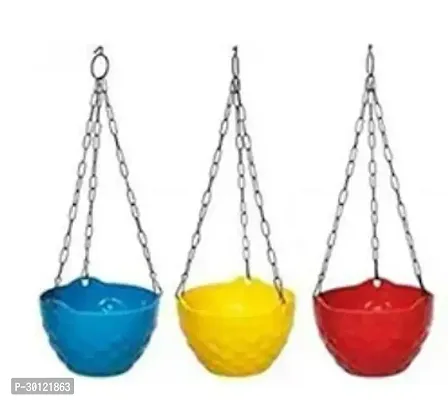 Diamond Garden Hanging Flower Pot Plant Container  Pack of 3