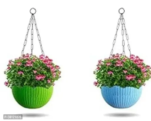 Hanging Flower Pot Plant Container Set Pack of 2