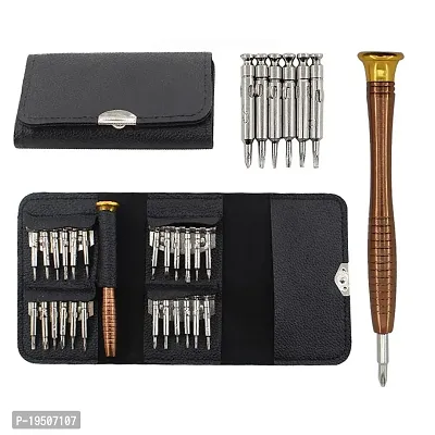 FOZZBEE  Precision Screwdriver Set - Multi Repair Toolkit for Mobiles, Laptops, Tablets, Electronics - Pocket Friendly - 25 in 1 Tool Kit-thumb0