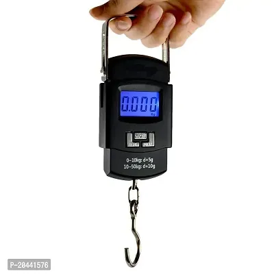 FOZZBEE Electronic 50Kgs Digital Luggage Weighing Scale,weight machine for Home kitchen Digital weighing hook scale