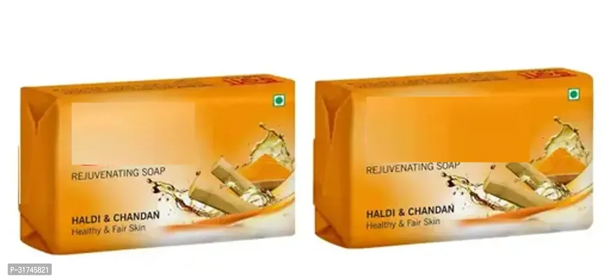 Haldi And Chandan Soap Pack of 2-thumb0