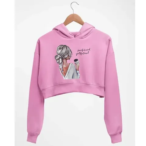 Stylish Women Fleece Hoodie Sweatshirt for winter