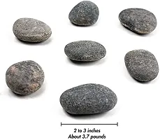 Bum Bum Bhole Gray Pebbles for Painting, 22 Pic Stone 2-3 inches Perfect for Painting Kindness Kids Party,Crafts Garden, Landscape and Decorative Pebbles Stones-thumb3