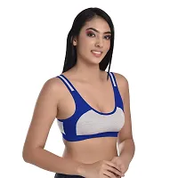 Body Liv Wireless Non Padded Slip on Sports Bra (Pack of 3)-thumb1