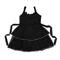 Vihan Creation Baby Girls Stylish Princess Dresses Satin Pretty Knee Length Birthday Party Kids A-Line Frock/Dress -10-thumb1