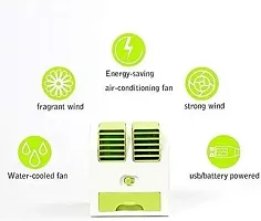 USB Battery Operated Air Conditioner Mini Water Air Cooler Cooling Fan-thumb2