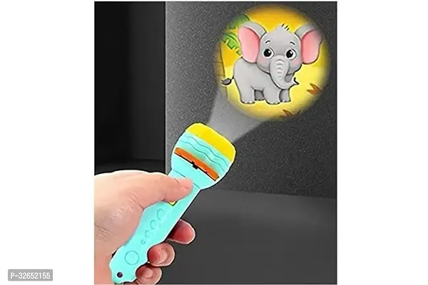 Projector light Torch Kids Story Toy for Toddlers Mini 3 Slides 24 (Multicolor) Pack of 1-thumb0