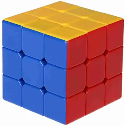 Plastic 3x3 Puzzle Cube Toy