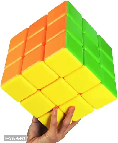 Plastic 3x3 Puzzle Cube Toy