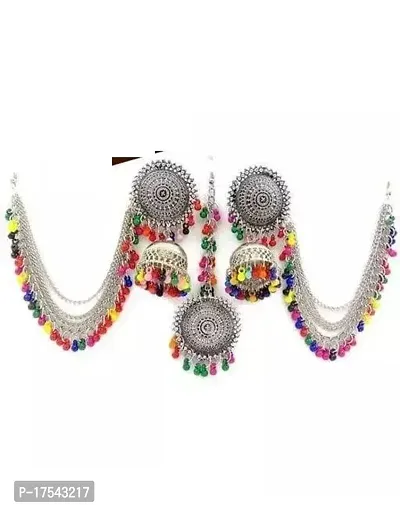 Stylish Multicoloured Alloy  Jewellery Set For Women-thumb0