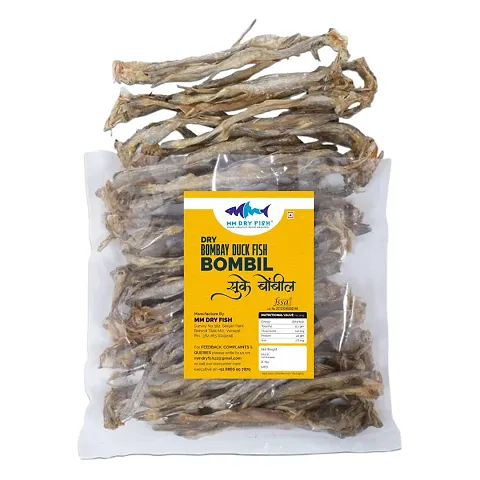 Dry Bombay Duck - Sukhe Bombil - Whole - 250 Gm