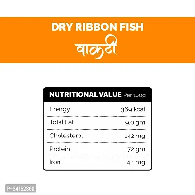 Dry Ribbon Fish - Vakti -  Sukha Bga - Ready to Cook - 200 Gm-thumb4